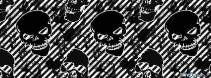 Black And White Skull Black And White Skull