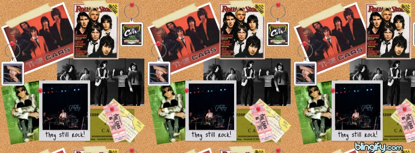 The Cars facebook cover