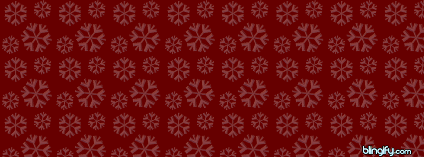 Christmas Snowflakes facebook cover