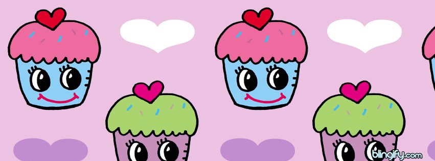 Cute Cupcakes facebook cover