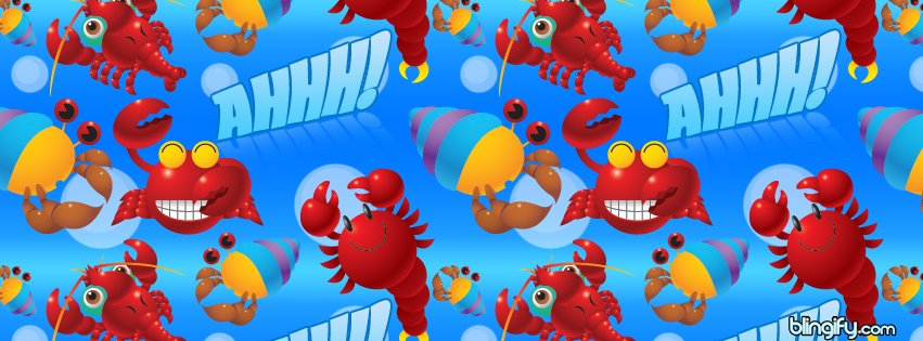 Cute Crab facebook cover