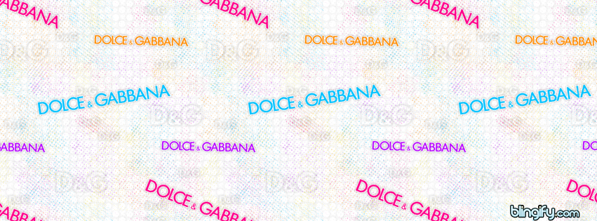 Dolce And Gabanna  facebook cover