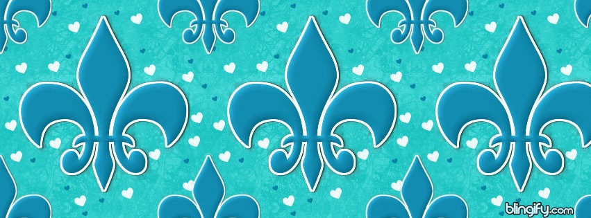 Blue Fleur Di Lif facebook cover