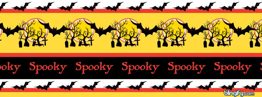 Spooky facebook cover