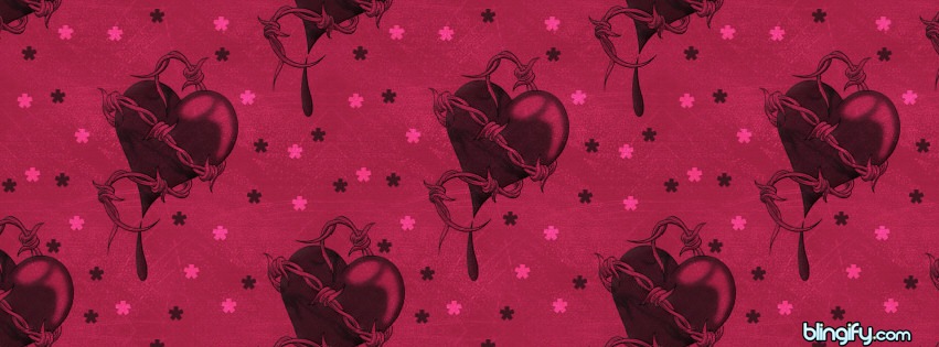 Bloody Heart facebook cover