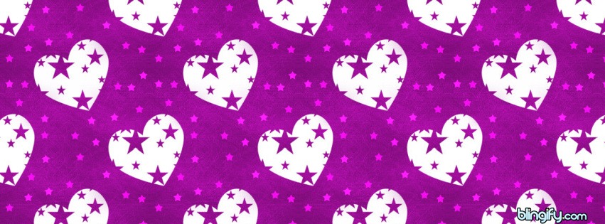 Heart Stars facebook cover