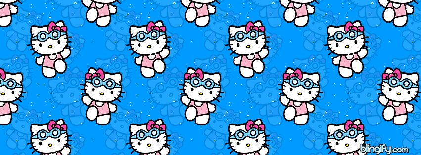 Hello Kitty facebook cover