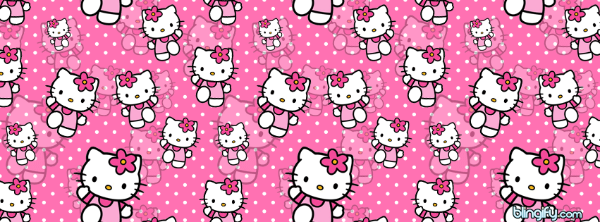 Blingify.com | Hello Kitty Facebook Covers