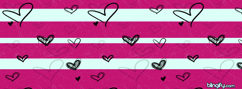 Love Hearts facebook cover