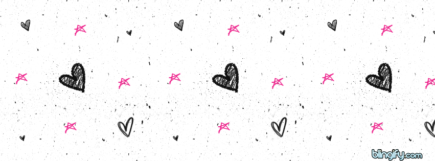 Love Hearts facebook cover