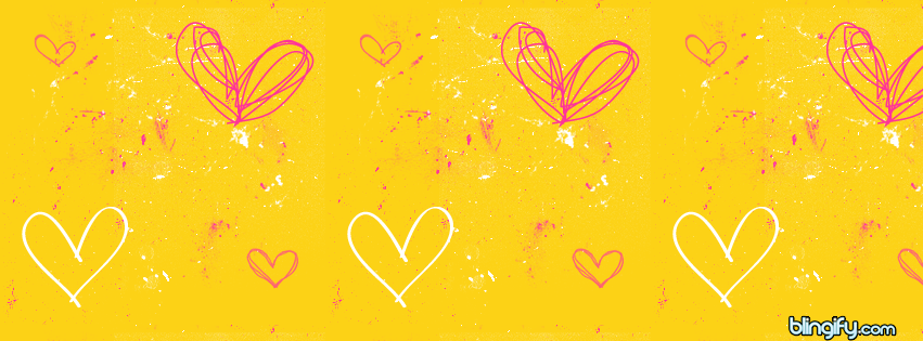 Love Hearts facebook cover