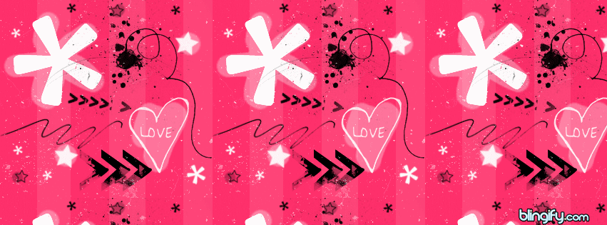 Girly  facebook cover