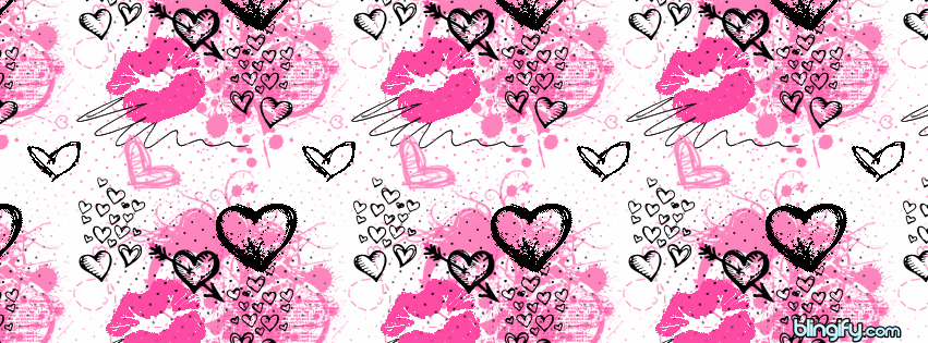 Hearts  facebook cover