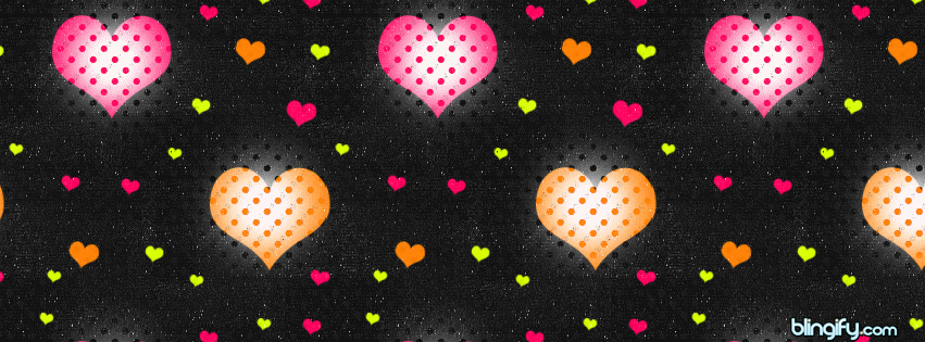 Love Hearts  facebook cover