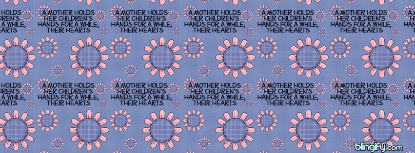 A Mother And Her Child facebook cover