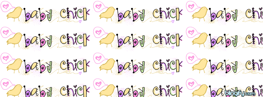 Baby Chick facebook cover