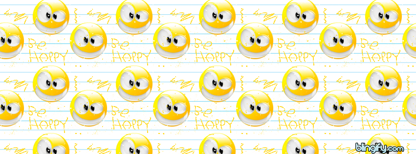 Be Happy facebook cover