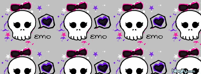 Emo Girl facebook cover
