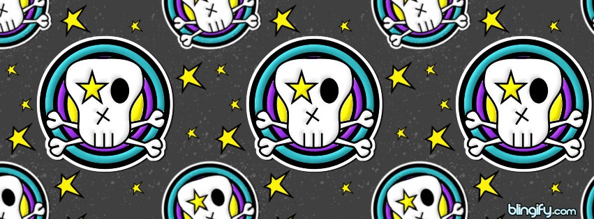 Famous Skull facebook cover