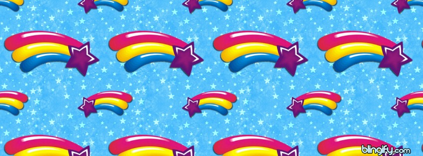 Rainbow Star facebook cover