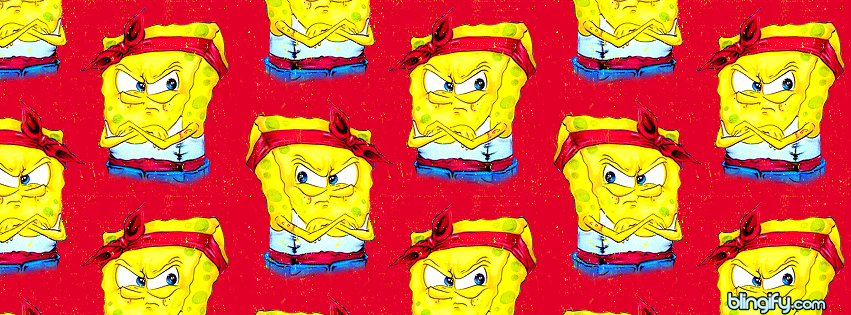 Spongebob Gangster facebook cover