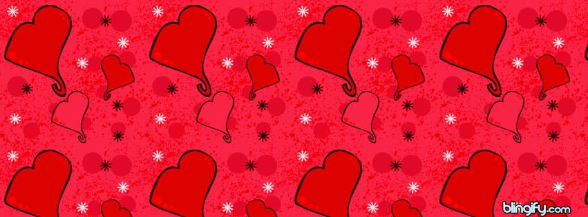Scribble Heart facebook cover