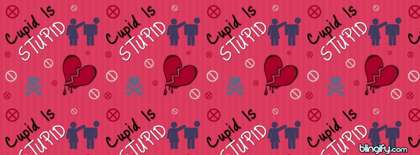 Stupid Cupid facebook cover