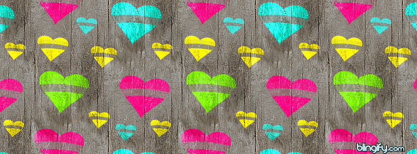 Wood Hearts facebook cover