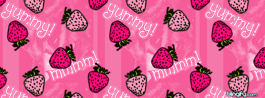 Strawberry facebook cover