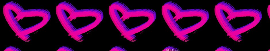 Neon Pink Heart google plus cover