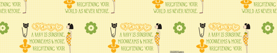 A Baby Is Sunshine google plus cover