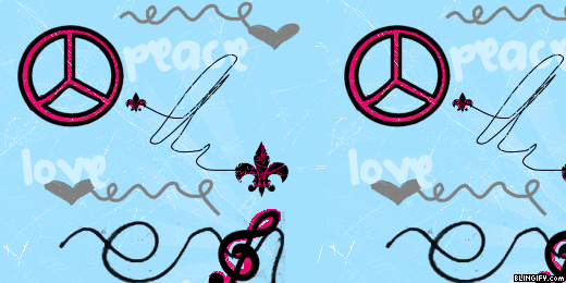 Peace And Love google plus cover