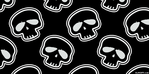 skull tumblr banner