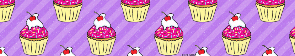 Purple Cupcake google plus cover